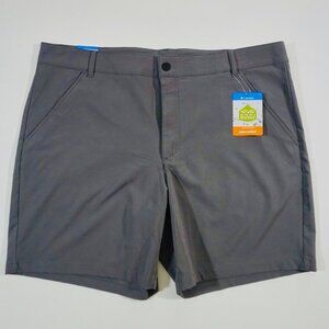 Columbia PFG Omni-Shield Mens Shorts Sz W 40 L 7 Men's Grey NEW NWT